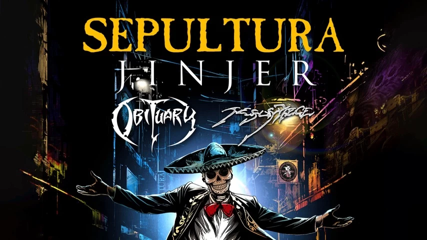 Sepultura + Jinjer + Obituary + Jesus Piece