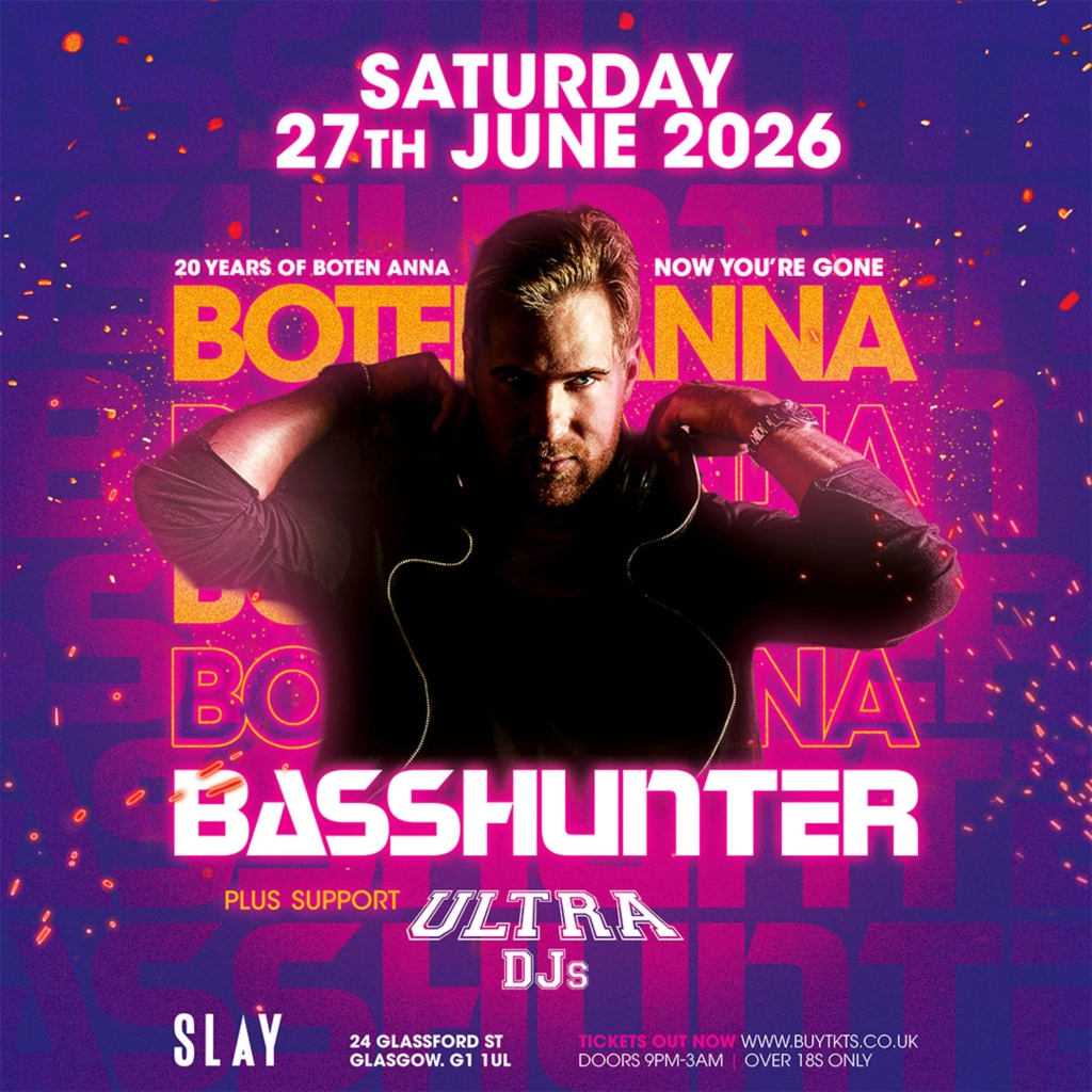 Basshunter - 20 Years Of Boten Anna | Glasgow