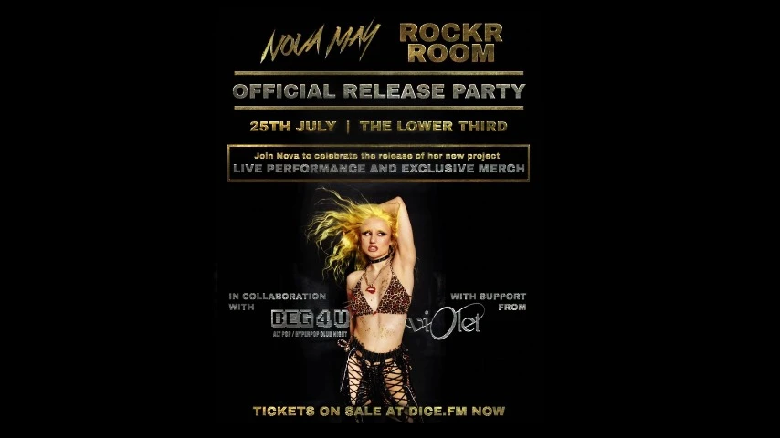 Nova May - ROCKR ROOM Official Release Party