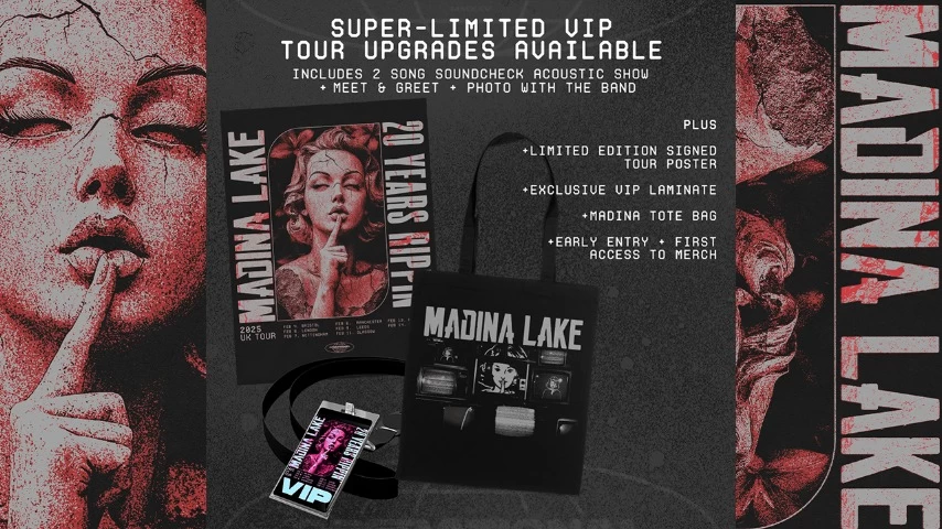 Madina Lake | Glasgow - VIP Meet and Greet Upgrade